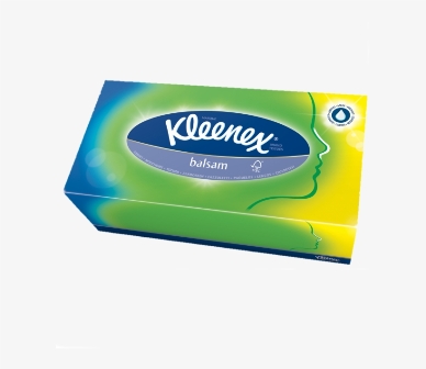 Клинекс (Kleenex) салфетки бумажные Balsam 72 шт в коробке