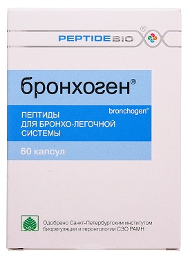 PeptideBio (ПептиБио) Бронхоген, капсулы 200мг, 60 шт БАД