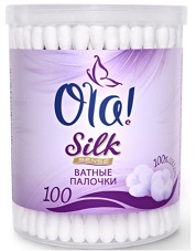 Ola! Silk Sense ватные палочки стакан, 100шт