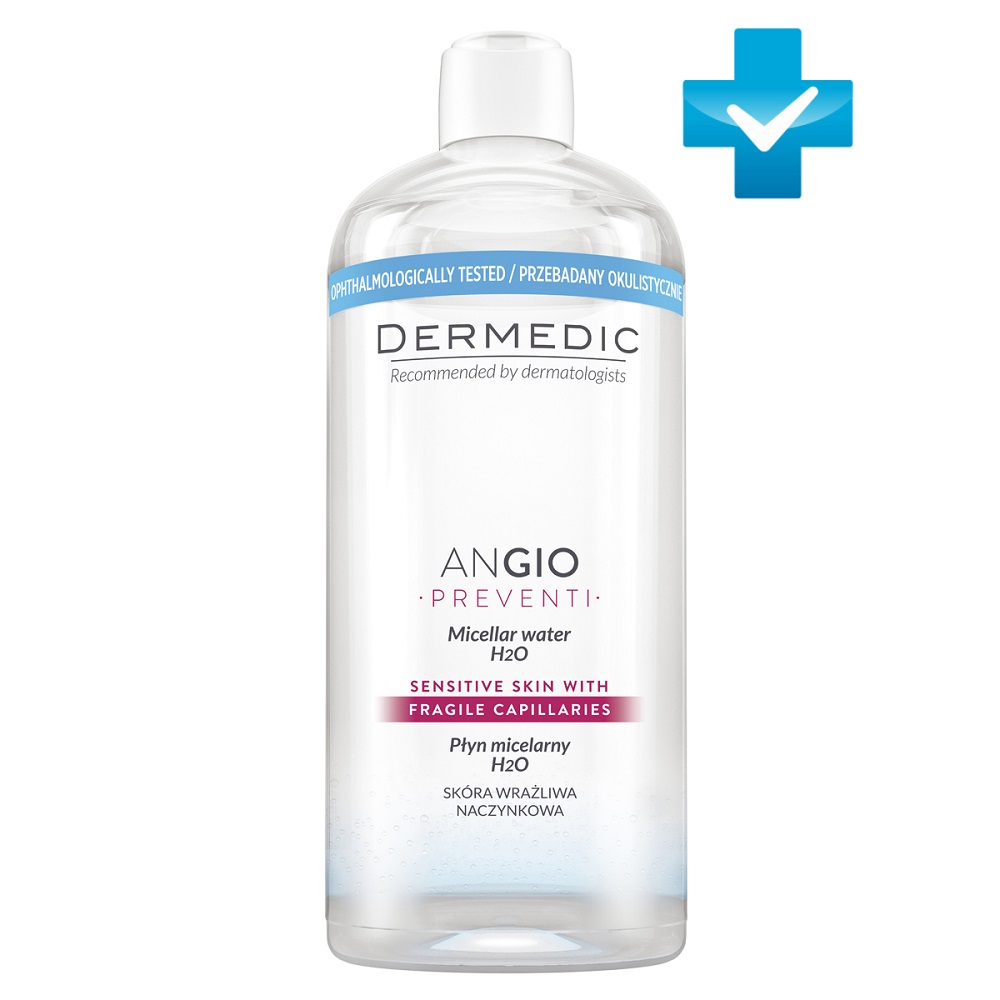 Dermedic Angio (Дермедик) мицелярная вода H2O 500 мл