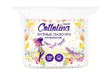 Cotto (Котто) ватные палочки Cottolina пакет, 100 шт
