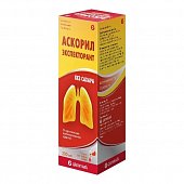 Аскорил экспекторант, раствор для приема внутрь 2 мг+50 мг+1 мг/5 мл, флакон 200мл, Гленмарк