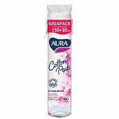 Aura (Аура) ватные диски 180шт, Коттон Клаб ООО
