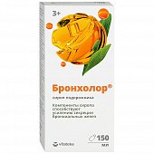 Бронхолор сироп подорожника Витатека, флакон 150мл БАД, Полярис ООО