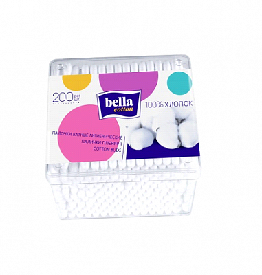 Bella Cotton (Белла) ватные палочки 200 шт