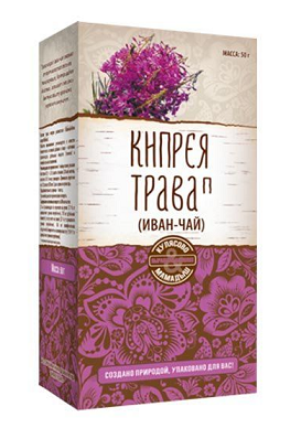 Иван-чай (Кипрей) напиток чайный, пачка 50г БАД