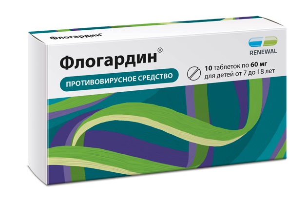 Флогардин, таблетки, покрытые пленочной оболочкой 60мг, 10 шт