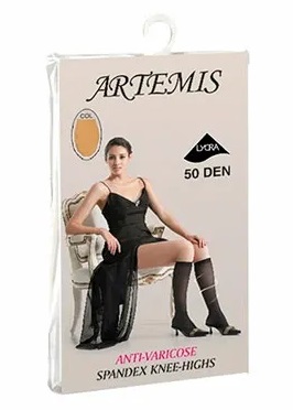Artemis (Артемис) гольфы 50 den темно-бежевые