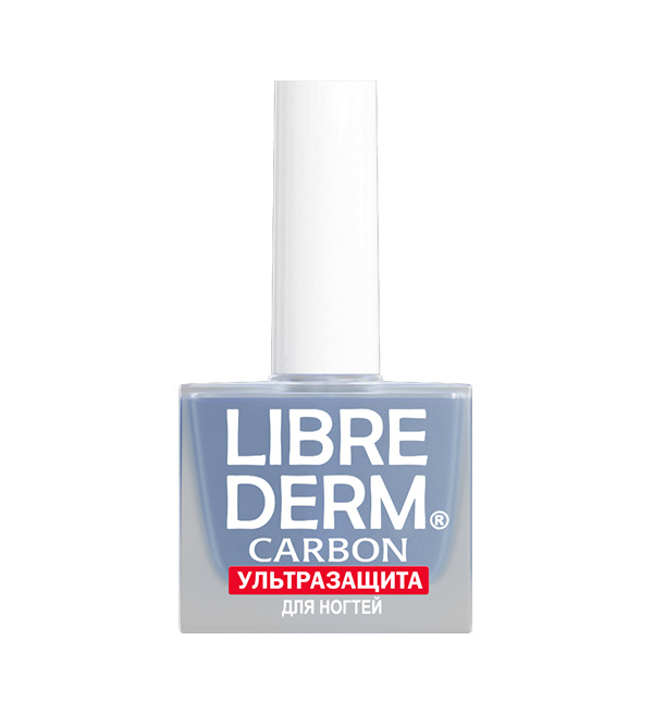 Librederm (Либридерм) лак для ногтей ультразащита карбон, 10мл