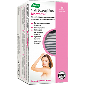 Чай Эвалар Био Мастофит, фильтр-пакеты 1,5г, 20 шт БАД