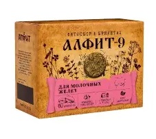 Алфит-9, для улучшения функционального состояния молочных желез, брикеты по 2 г, 60 шт БАД