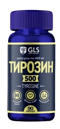 GLS (ГЛС) Тирозин 500, капсулы 90 шт БАД