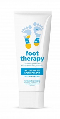 Фут Терапи Foot Therapy крем-бальзам интенсив для сухих пяточек Консумед (Consumed), туба 75мл
