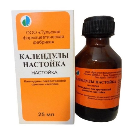 Календула настойка, флакон 25мл