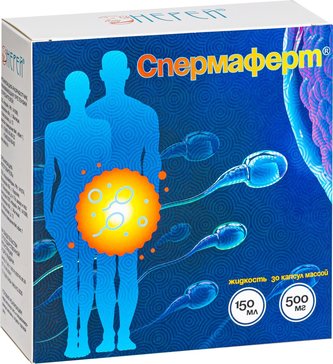 Нерей спермаферт, капсулы 30 шт+жидкость 150мл БАД