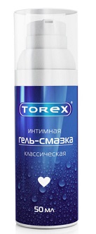 Torex (Торекс) гель-смазка интимный классический, флакон-дозатор 50мл