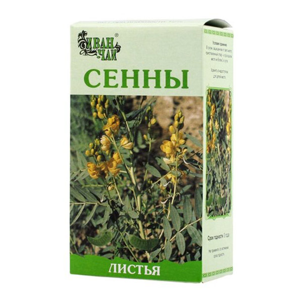 Сенны листья, пачка 50г