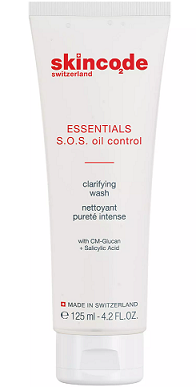 Скинкод СОС Оил Контрол (S0S Oil Control) средство очищающее для жирной кожи, 125мл