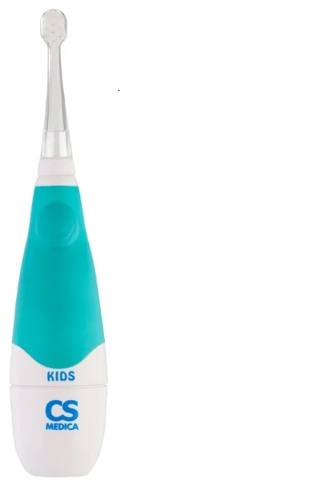 Зубная щетка электрическая звуковая CS Medica CS-561 Kids, голубая 1 шт
