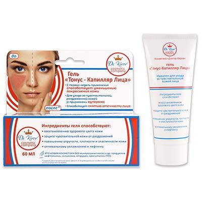 Dr. Kirov (Доктор Киров), гель для лица Тонус-Капилляр, 60мл