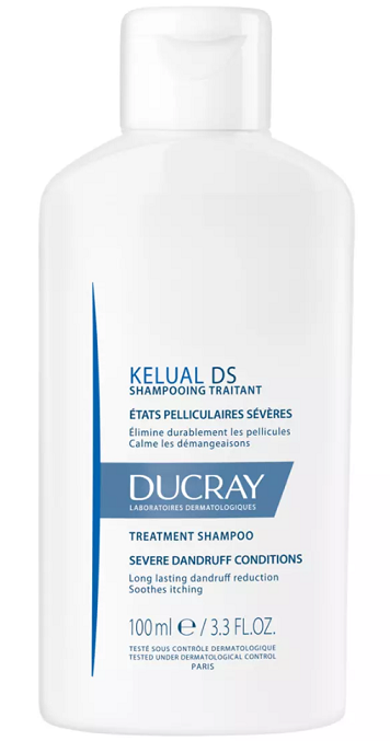 Дюкрэ Келюаль (Ducray Kelual) DS шампунь для лечения тяжелых форм перхоти 100мл