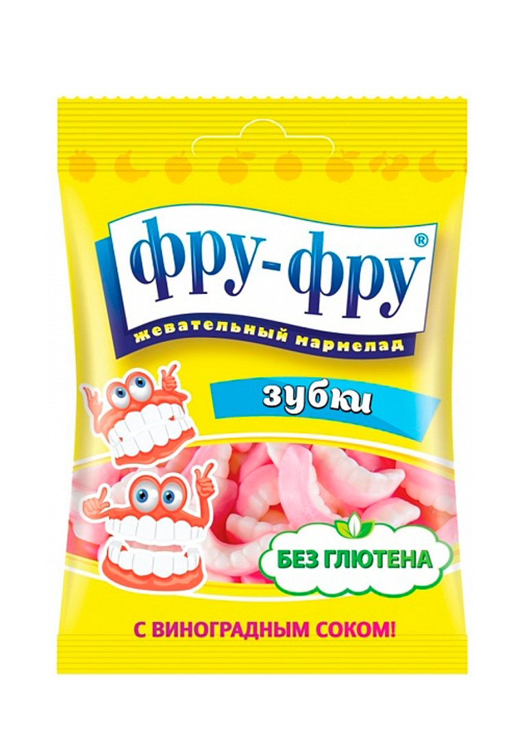 Мармелад Фру-Фру жевательный Зубки, 30г