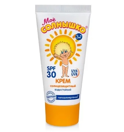 Мое Солнышко крем солнцезащитный, 55мл SPF-30