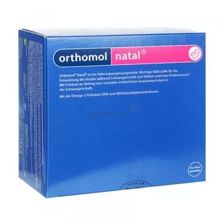 Orthomol Natal Plus (Ортомол Натал плюс), двойное саше (капсула+таблетка) 30 шт БАД