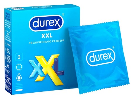 Durex (Дюрекс) презервативы XXL 3шт