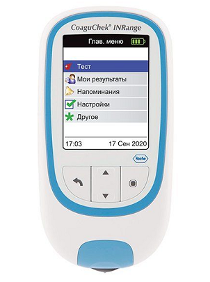 Коагулометр Коагучек Инрендж система для самоконтроля протромбинового времени МНО