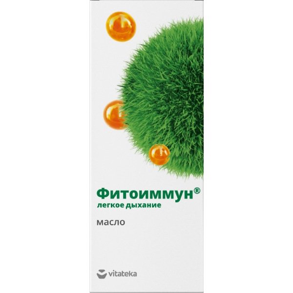 Vitateka (Витатека) Фитоиммун легкое дыхание масло, 10мл