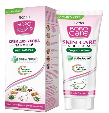 Боро Кейр, крем для ухода за кожей белый, 25г