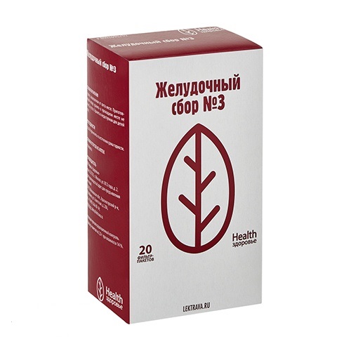 Сбор Желудочный №3, фильтр-пакеты 2г, 20 шт