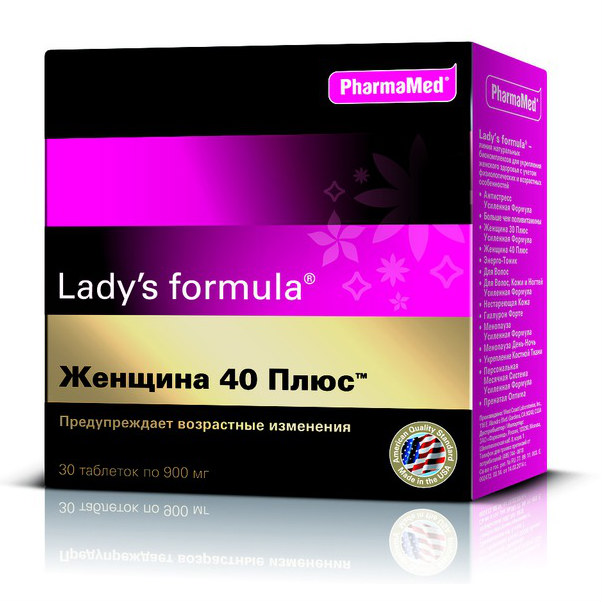 Lady's Formula (Леди-с Формула) Женщина 40 плюс, капсулы 30 шт БАД
