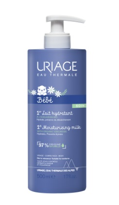 Uriage (Урьяж) Первое молочко для лица и тела увлажняющее для детей и новорожденных 500мл