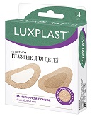 Luxplast (Люкспласт) пластырь глазной детский нетканная основа 60 х 48мм, 14 шт