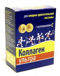 Коллаген Ультра с витамином С, пакетики 8г, 7 шт БАД