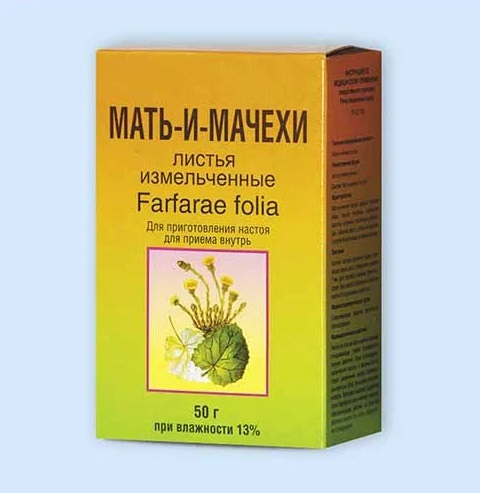 Мать-и-мачехи листья, пачка 50г