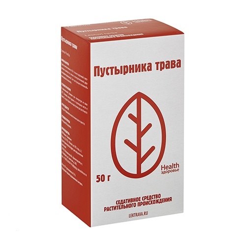 Пустырника трава, пачка 50г