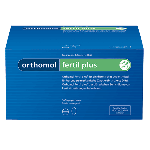 Orthomol Fertil plus (Ортомол Фертиль плюс), саше двойное (капсулы+таблетки), 30 шт БАД