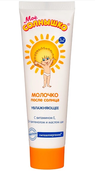 Мое Солнышко молочко после солнца, 100мл