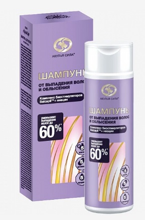 Акулья сила шампунь от выпадения волос и облысения, 200мл