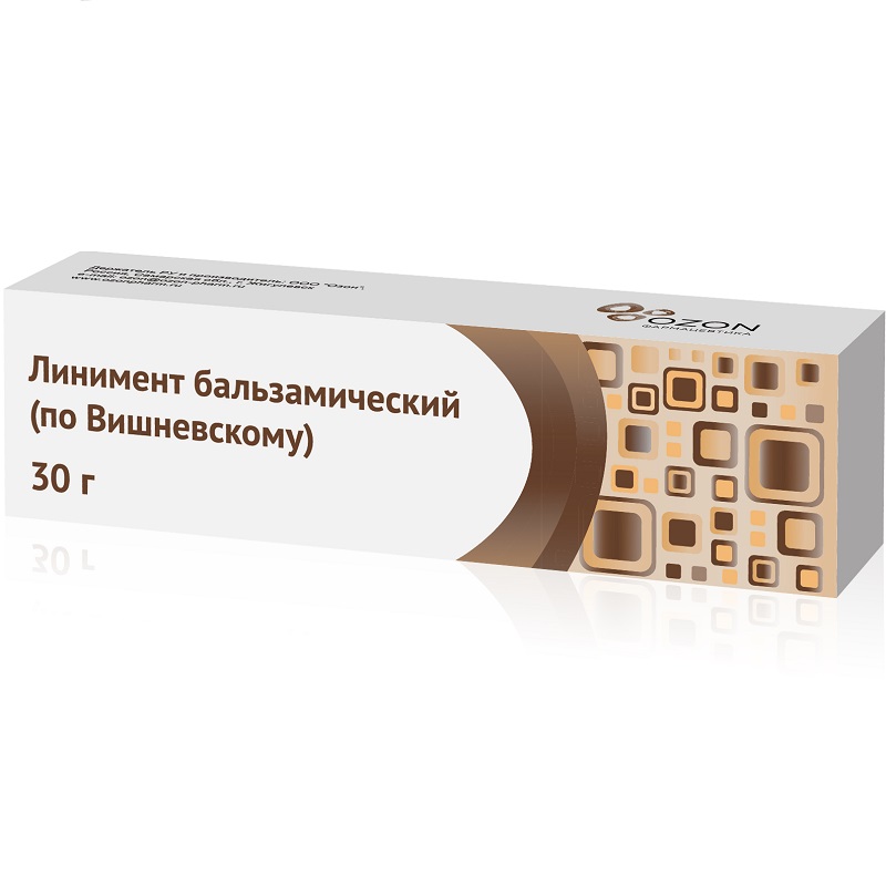 Линимент бальзамический (по Вишневскому), 30г