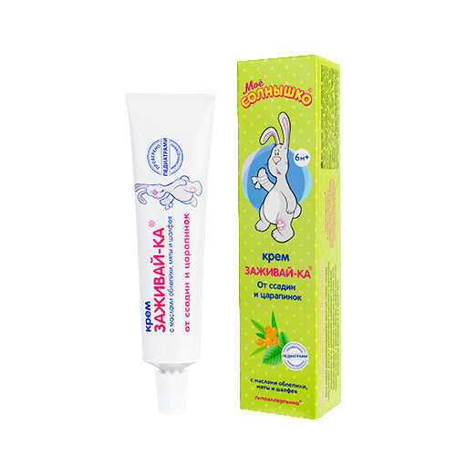 Мое Солнышко крем детский Заживай-ка, 46мл