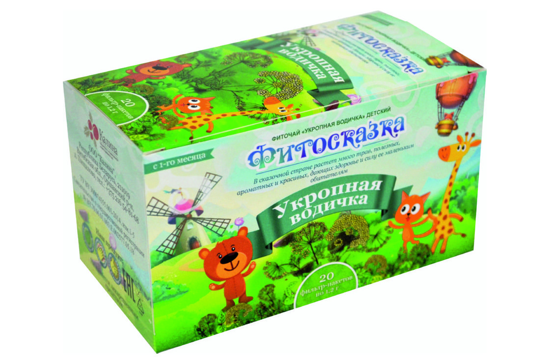 Фиточай Укропная водичка, фильтр-пакеты 1,2г, 20 шт БАД