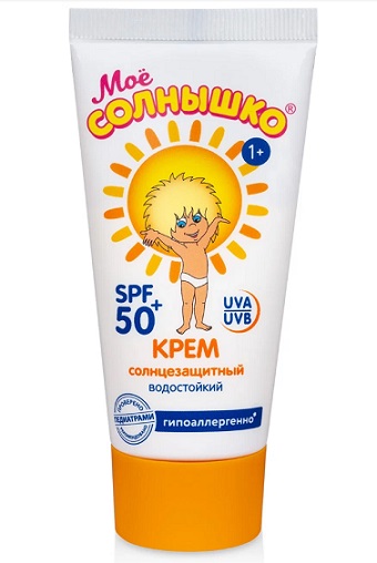 Мое Солнышко крем солнцезащитный, 55мл SPF-50