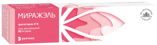 Миражэль, гель вагинальный 90мг/доза, туба 50г