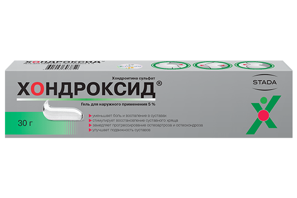 Хондроксид, гель для наружного применения 5%, 30г