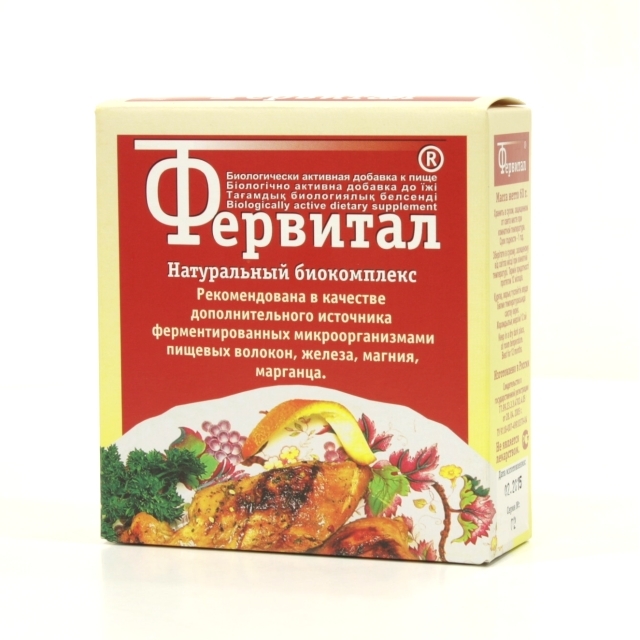 Фервитал, пачка 60г БАД