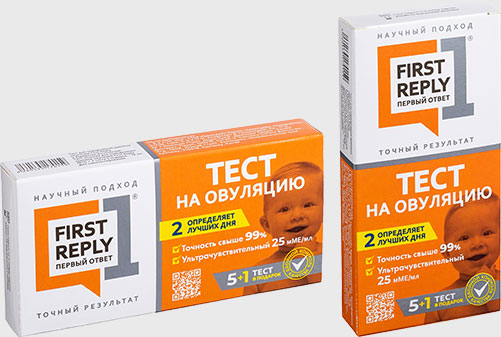 Тест для определения овуляции Первый ответ, 5+1 шт